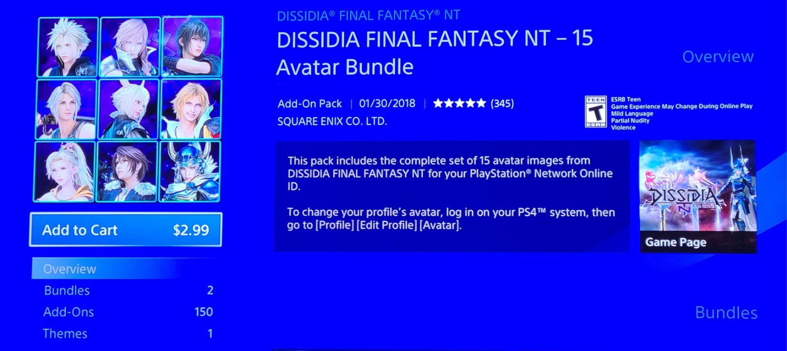 PSN Official Premium Avatar Service *REGION Specific* [Please Read Description]