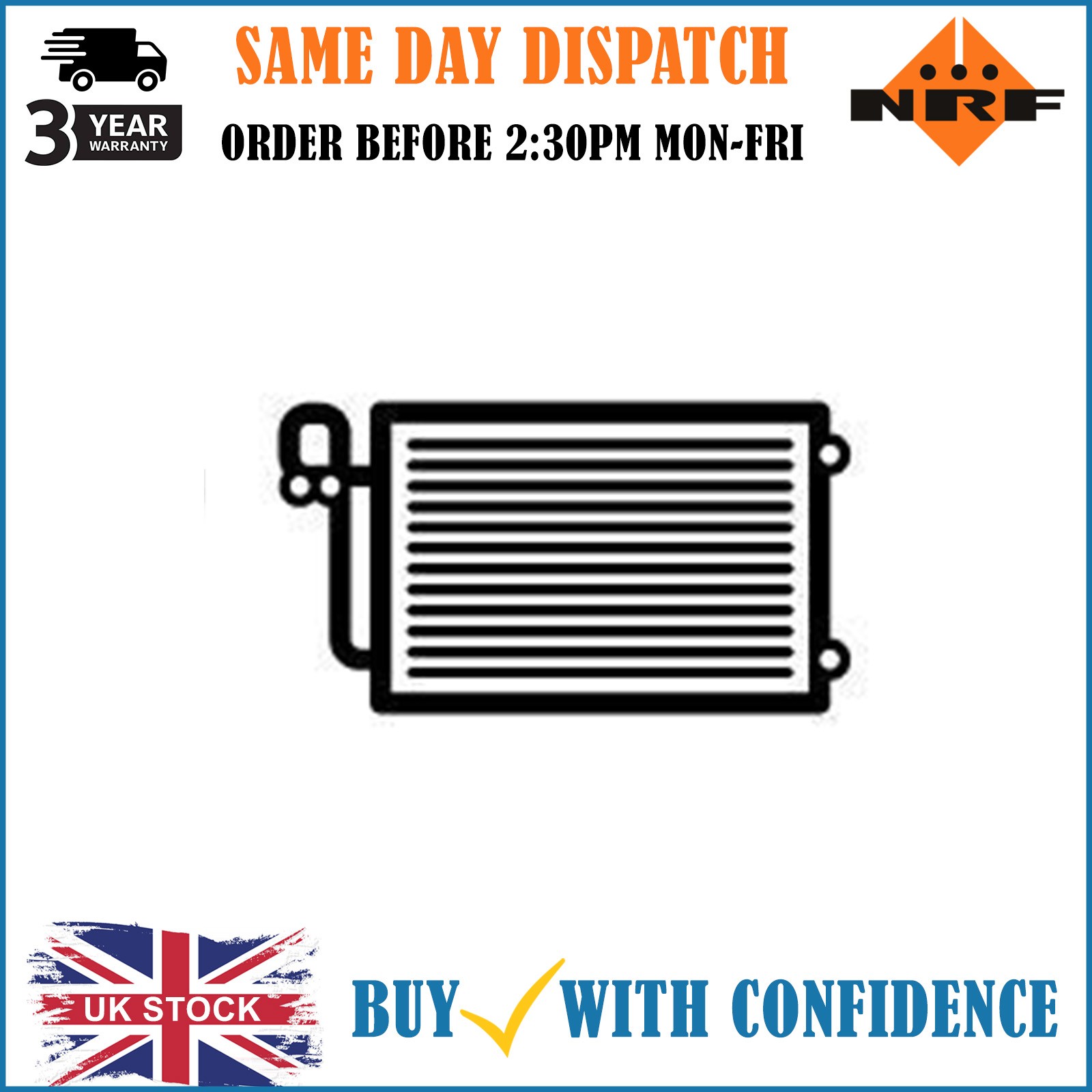 CONDENSER AIR CONDITIONING 35976 FOR FORD FIESTA/VI/Van HHJD/HHJE/HHJC 1.6L - Image 13