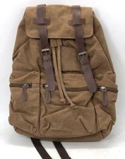 Rugged Outdoor Gear Canvas Backpack NWOT Smoke Free Home Brown
