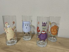 Nickelodeon SpongeBob Halloween Costume Drinking Glasses 4 Set 16 Ounces