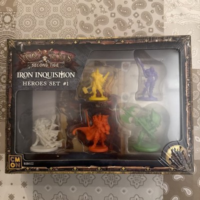 Rum & Bones Second Tide Iron Inquisition Heroes Set #1 Expansion CMON RB022 Neu