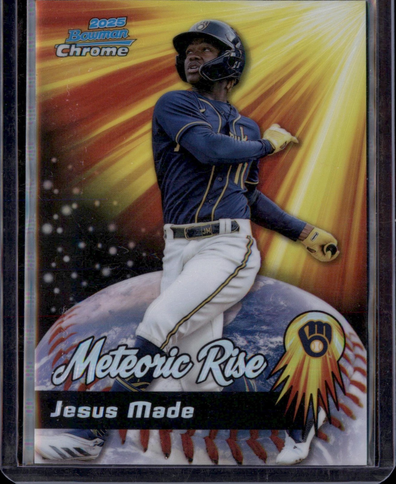 2025 Bowman Chrome #MR-3 Jesus Made Meteoric Rise