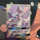 Pokémon Mewtwo GX TCG Full Art Ultra Rare Holo Card 72/73 Shining Legends