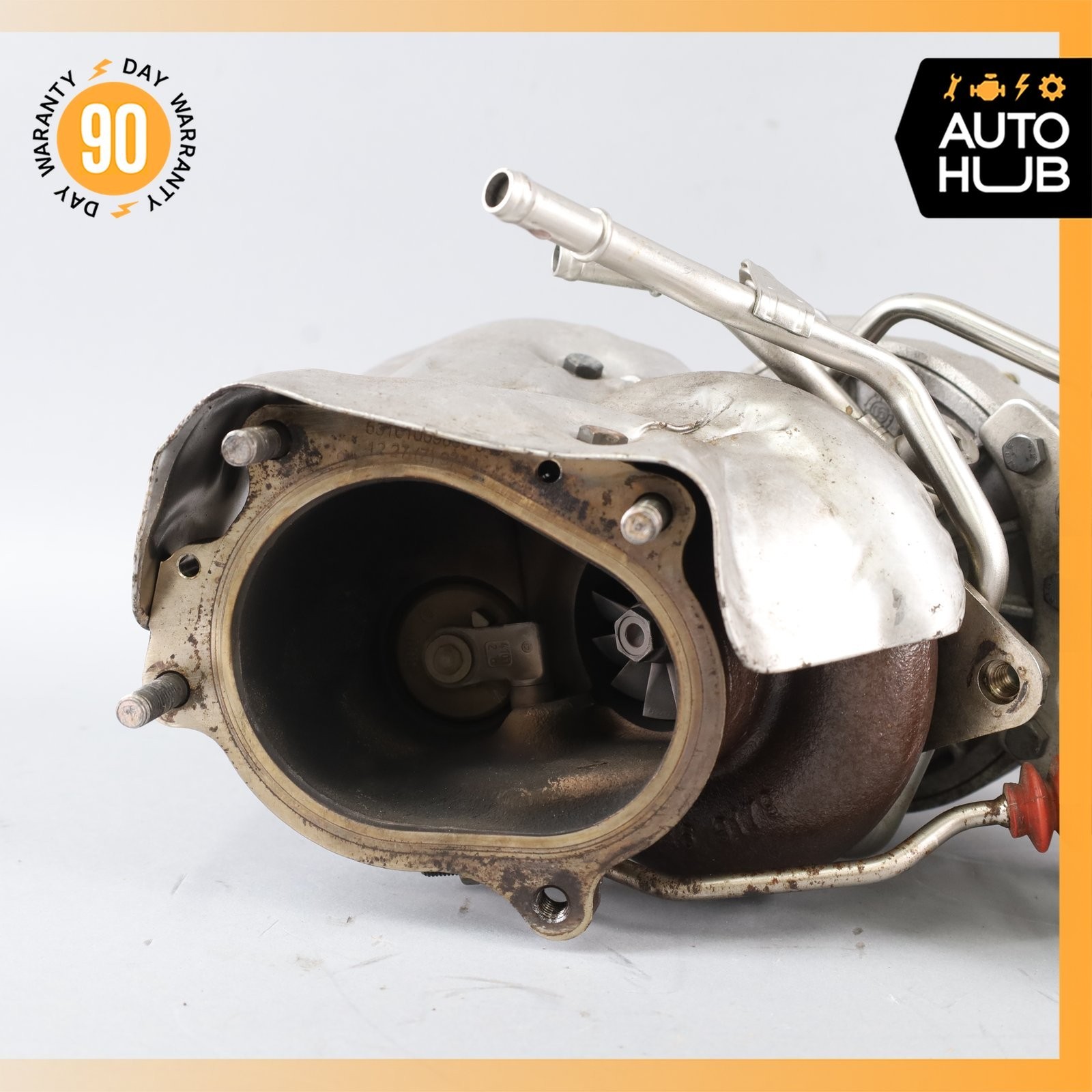 08-18 Bentley Continental GT GTC 6.0L W12 Turbocharger Turbo Left Side OEM 30k