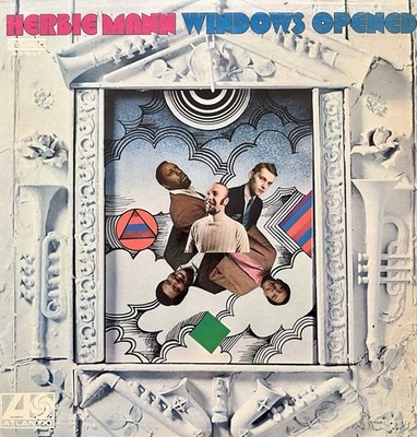Herbie Mann 1969 Windows Opened Stereo Vinyl RE LP Jazz Roy Ayers Sonny Sharrock
