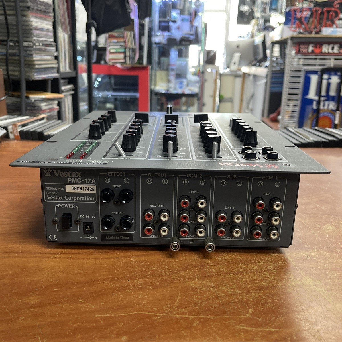 ⭕️安心保証 VESTAX ミキサー PMC-17A 02022 Vestax Pmc-17a Professional Mixing Controller DJ Mixer