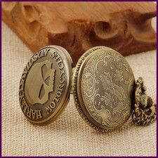 Retro Quartz Men's Pocket Watch Casual Punk Unisex Pendant Fob CF1702