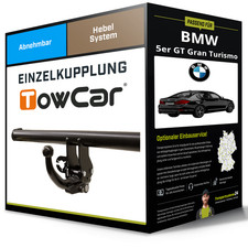 Abnehmbare Anhängerkupplung für BMW 5er GT Gran Turismo 09- Typ F07 TowCar NEU