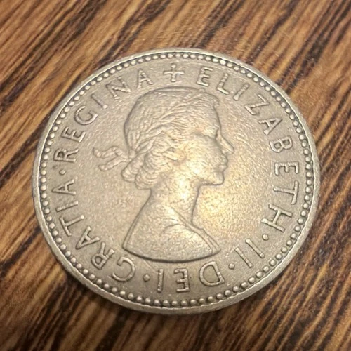 Photo of a 1956 Elizabeth II Shilling from an eBay listing that sold on Jul 14, 2026