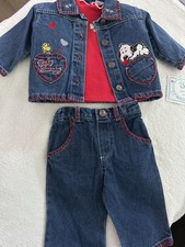 RARE BABY SNOOPY 3 PIECE SET NWT