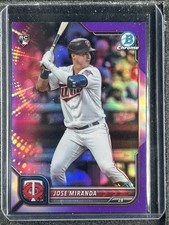 Miranda, Jose - 2022 Bowman Chrome - Rookie - 31/250