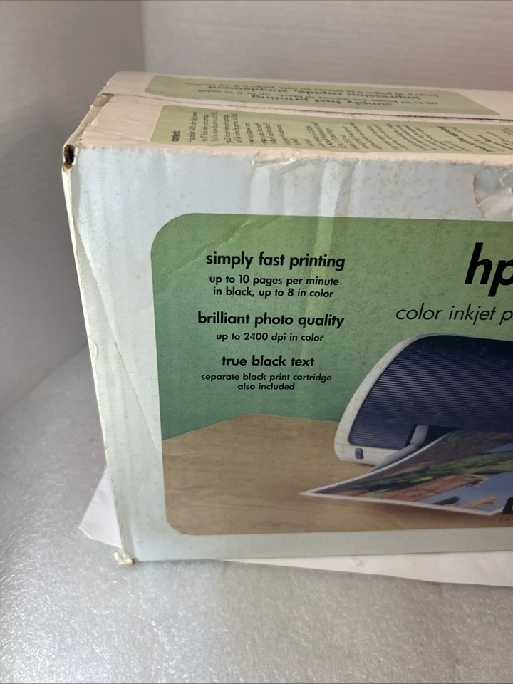 HP Deskjet 3420 Color Inkjet Printer Black & Color Ink Photo-Quality Sealed Read - Image 2 of 4