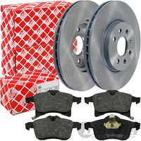 Febi Bremsscheiben 280Mm + BelÄGe Vorne Passend FüR Opel Meriva A + Combo