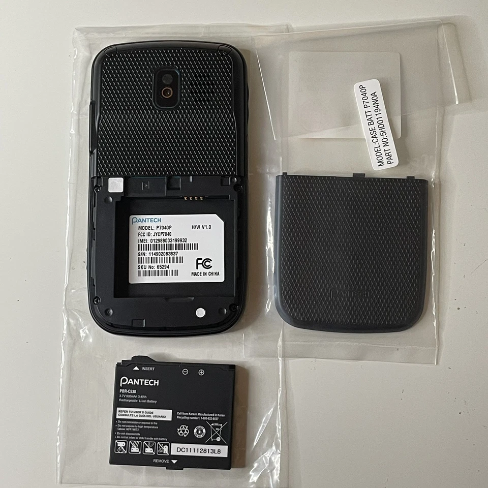 VINTAGE Pantech Vega Link - Gray (AT&T) / NEW/ NEVER USED‼️ - Image 4 of 4