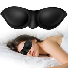 Moisture Chamber Sleep for Dry Eyes   Washable Reusable Silicone Goggles with...