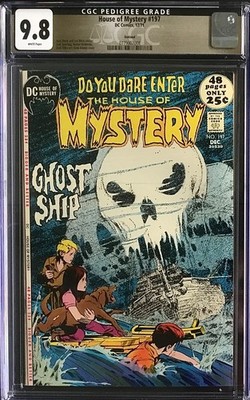 House of Mystery #197 CGC 9.8 Oakland Pedigree Neal Adams Cvr! 1 of only 3!