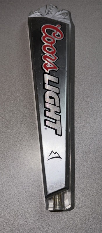 Coors Light Beer Tap Handle Used