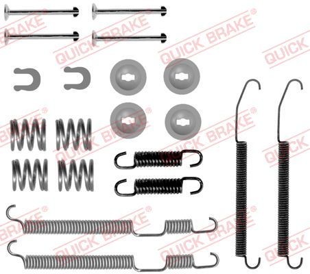 Quick Brake ZubehöRsatz, Bremsbacken 105-0075 Passend FüR Subaru-image