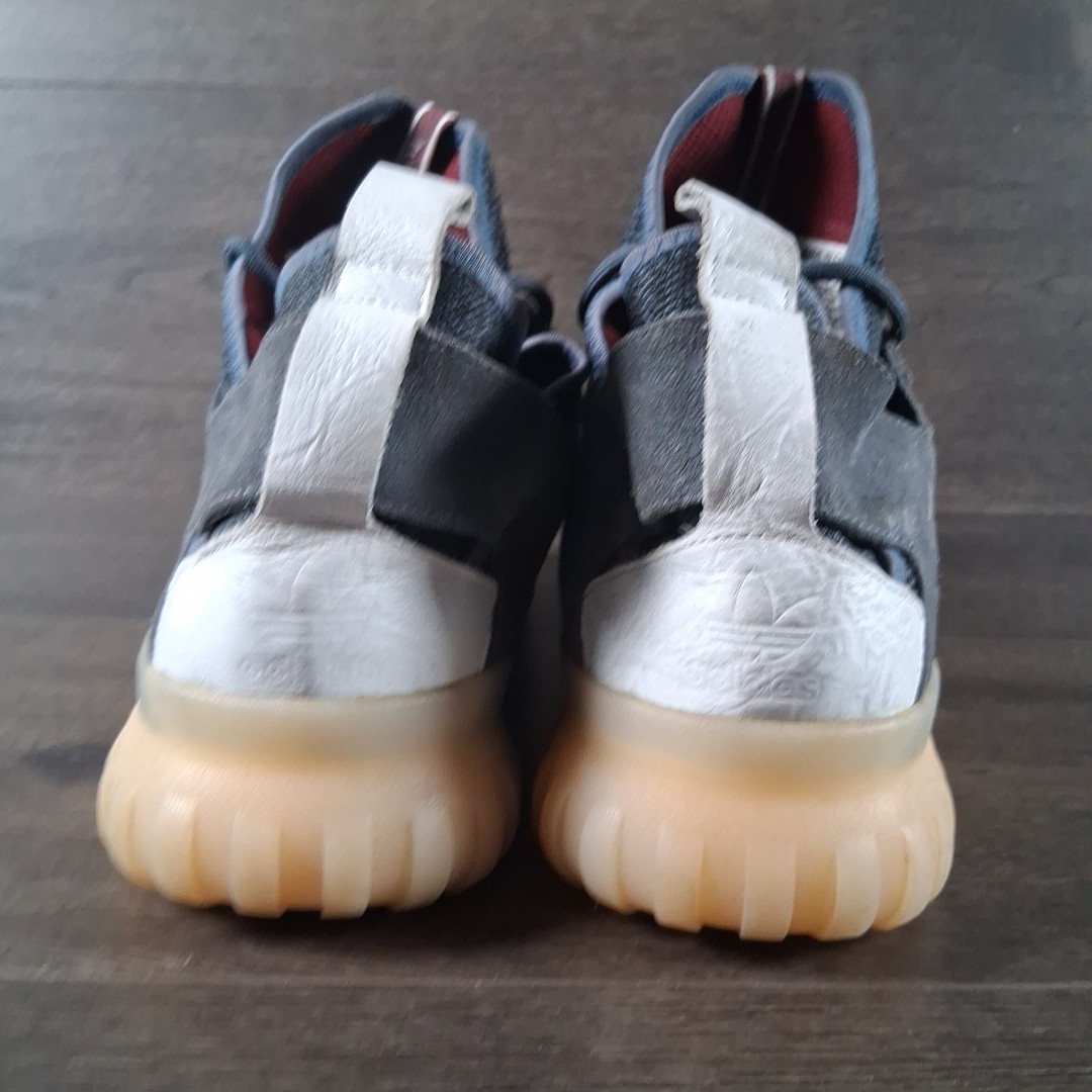 Adidas Tubular X Onyx 2.0 Primeknit Shoes Mens Sz 13 Grey Sneakers AQ5403 Size 13 - Adidas Tubular X Onix for sale online | eBay main image 4