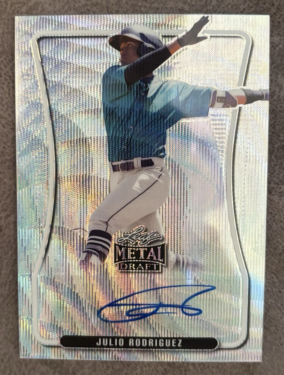 2020 Leaf Metal Draft - Julio Rodriguez #BA-JR1 for sale | eBay