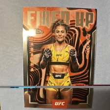 2025 Topps Chrome UFC Fired Up Tabatha Ricci FUP-22 MMA Insert Card