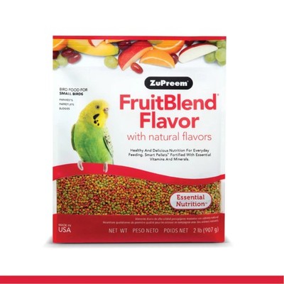 ZuPreem  FruitBlend  Flavor with Natural Flavors Bird Food for Small Birds