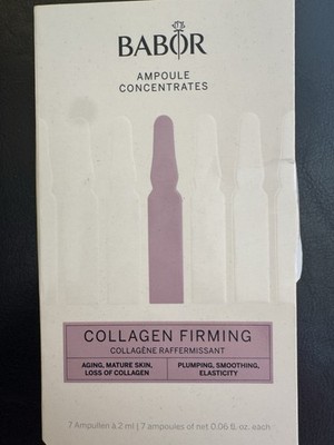 BABOR Collagen Firming Ampoule Concentrates Set of 7-day Treatment Serum-NIB