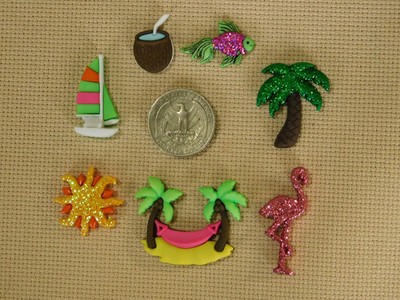 Fun in the Sun needle minders by SandrasStitchStash