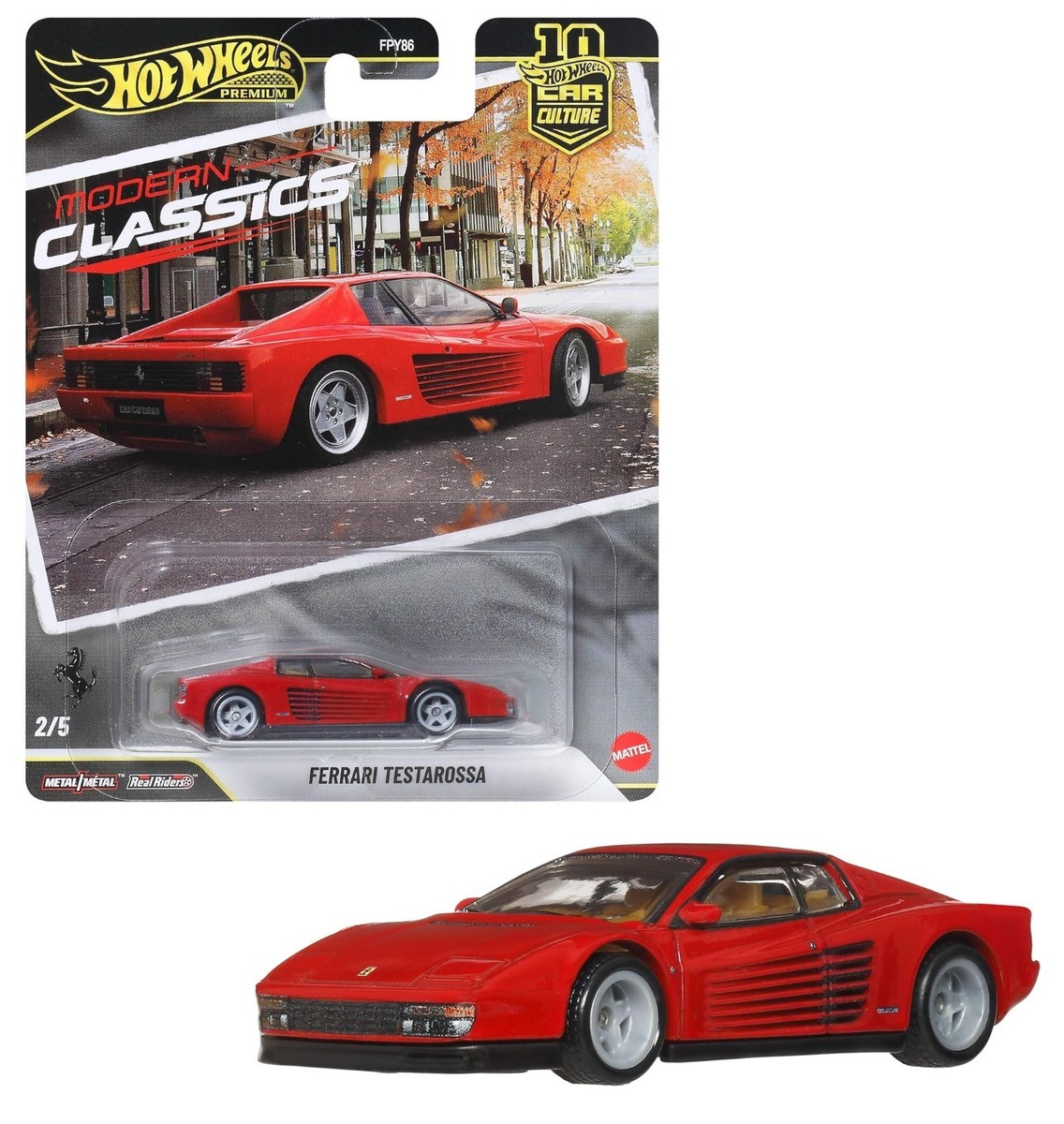 ホットウィール　Modern Classics セット　フェラーリ　テスタロッサ Hot Wheels Premium Car Culture 2026 Modern Classics Ferrari