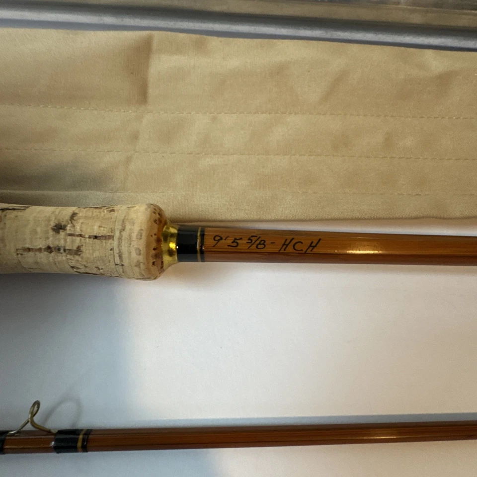 Varilla de bambú Phillipson Premium 1948 9’ 5/8 OZ HCH 3 piezas 2 puntas Foto 3 de 4