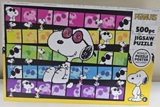 Snoopy Joe Cool 500 Piece Jigsaw Puzzle - Peanuts RoseArt