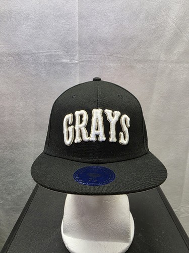 Nuevo con etiquetas Homestead Grays Ebbets Field Franeels Josh Gibson Sombrero Ajustado 7 1/8 - Imagen 1 de 10