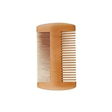 Boar Bristle Beard Mustache Comb Wood Set Handle Hair Brush Shaving Tool For Men