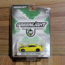 GREENLIGHT  1/64  10th ANNIVERSARY DODGE CHARGER SRT8 SUPERBEE