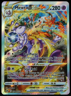 Mewtwo VSTAR #GG44 Mint Pokemon Card Crown Zenith | eBay
