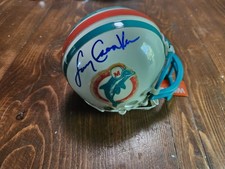 Larry Csonka Autograph Miami Dolphins Mini Helmet