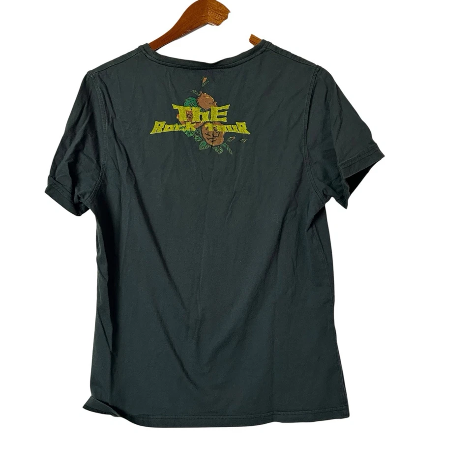 Chevignon Graphic The Rock Tour  T-Shirt Crew Neck Short Sleeve Cotton Men L - Image 2 of 4