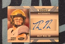 2020 Sage Hit - Rookie Autographs Riley Neal #A29 Blue (AU, RC)