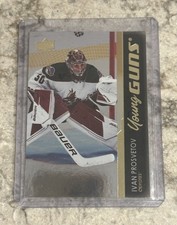 2021-22 Upper Deck Ivan Prosvetov Silver Foil Young Guns Rookie RC #484 Coyotes