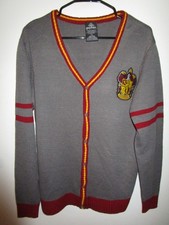 Wizarding World Harry Potter Gryffindor Cardigan Sweater Adult Small Cosplay