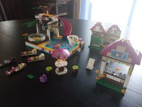 Lego Friends 41119 Heartlake Cafe 41311 Pizzeria 41008 City Pool  41315 Surf