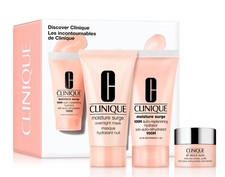 CLINIQUE Discover Clinique 3 Piece Set Moisture Surge All About Eyes 3 PCS NEW