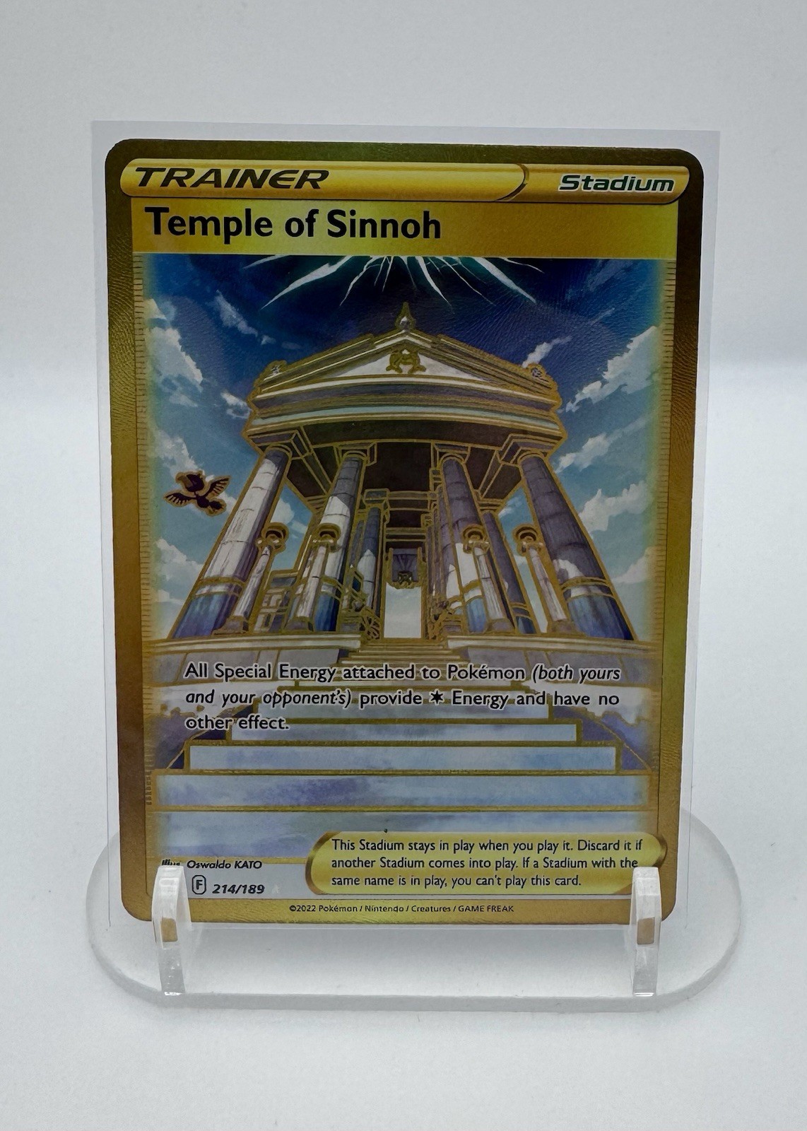 Temple of Sinnoh (Secret) 214/189 SWSH10: Astral Radiance NM