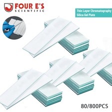 800x Lab Chromatography Plates TLC Plates 25x75mm Lab Thin Layer Chromatography