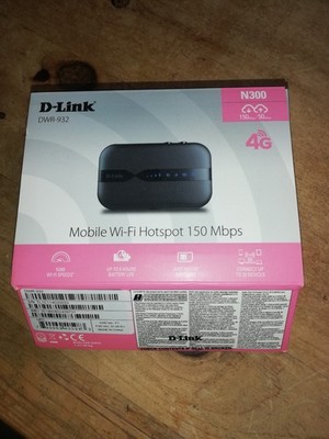 D-Link DWR-932 Mobile Wi-Fi Hotspot 4G LTE mit bis zu 150 Mbit/s
