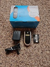Motorola Series V180 Black Flip Phone Cingular w/Charger, Box, Manual IOB