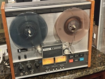 TEAC A-2300SX 2T 60Hz Reel To Reel Stereo Tape Deck Player Tested & Works