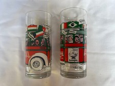 1 x Coca Cola  Glas Trinkglas | McDonalds Naranjito Espana 82 | Sammler Vintage