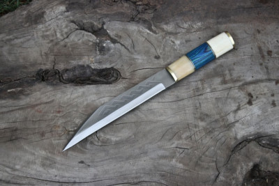 Seax Viking Hilda D2 Steel Sheesham Beautiful Handle + Sheath