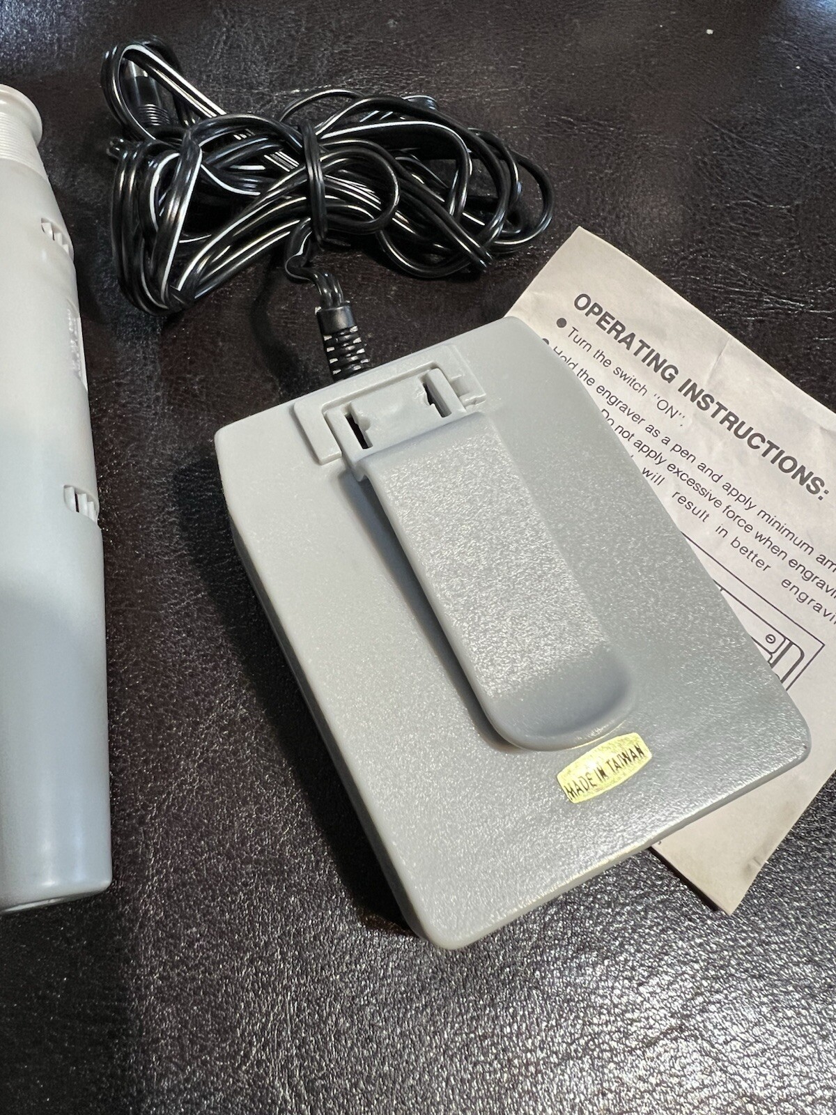 Easy Marker Engraver Portable Battery Operated Engraves Ornaments Glass Metal